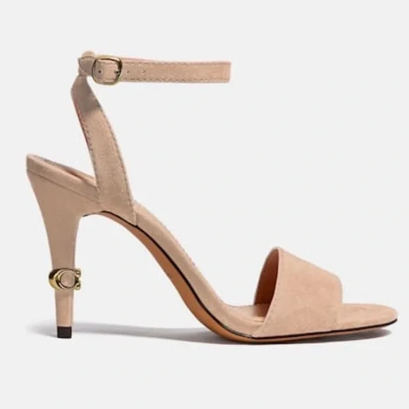 Coach | Suede Regina Sandal - Beachwood - Picture 3 of 12